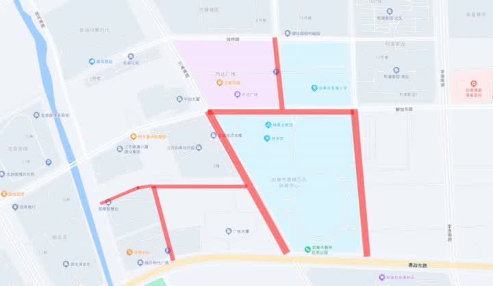 今天，如皋这里临时交通管制